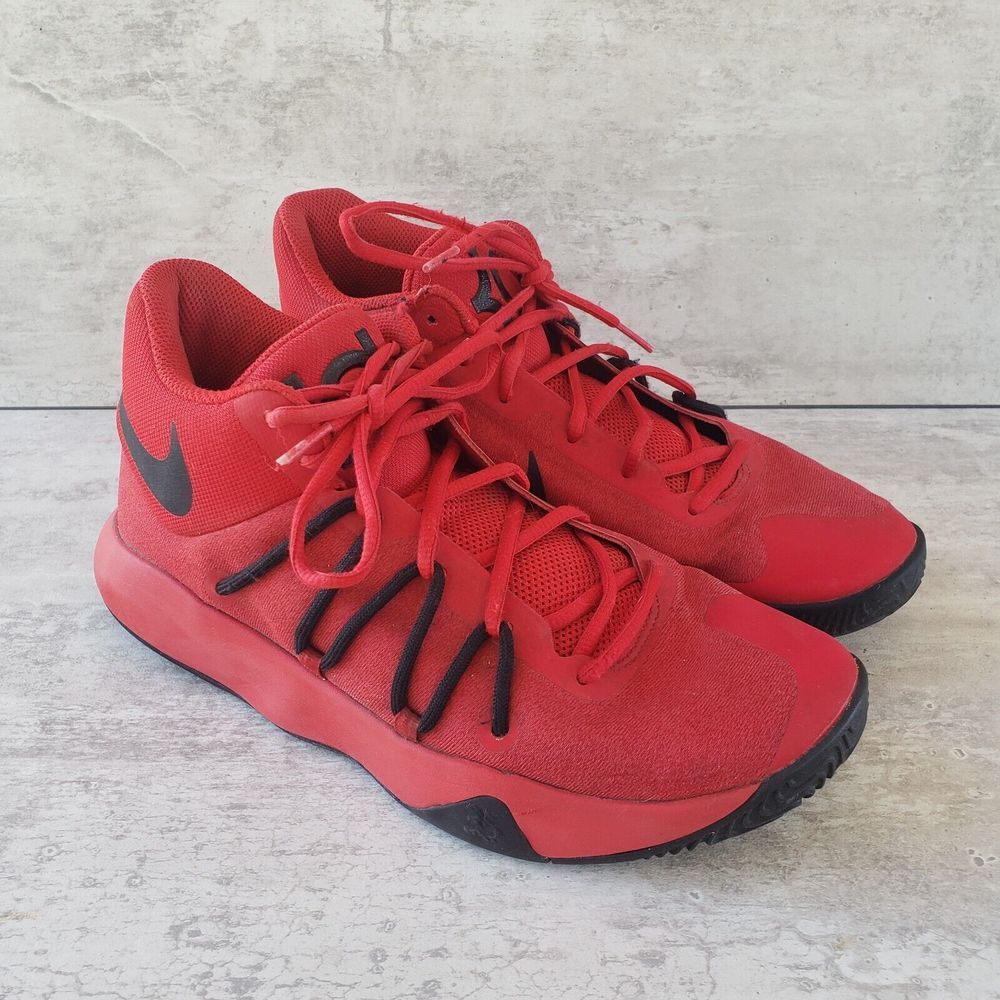 Nike KD Trey V Red Black Basketball Shoes‎ Men's Size 8.5 897638-600